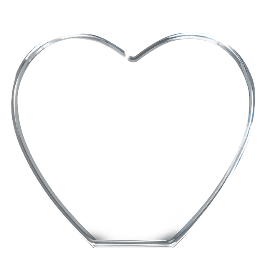 Medium Heart frame